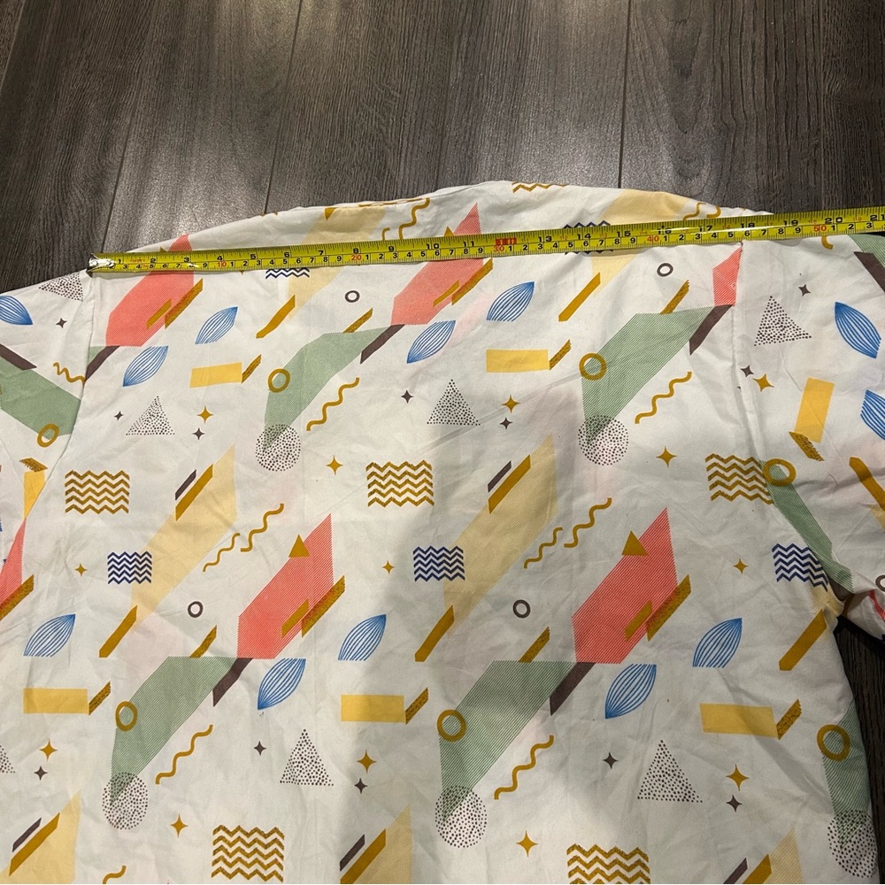 Geometric Print Women's Pajama Set - Picture 5 of 9